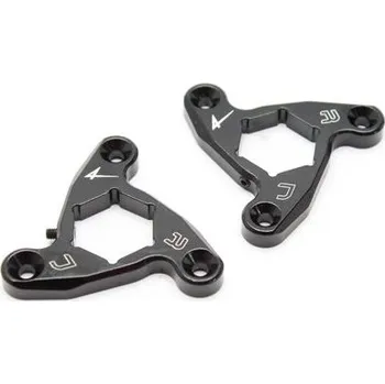 Auto-moto 4RACING Hvězdicové ovládání předpětí pružin vidlice 4RACING GFS19 černá