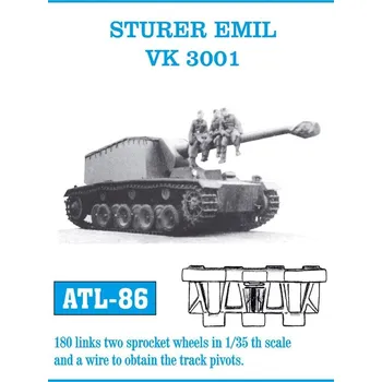 Plastikový model 1/35 ATL-086 STURER EMIL / VK 3001 - Friul Model