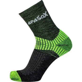 Pánské ponožky APASOX ponožky MISTI zelená Velikost: 39-42