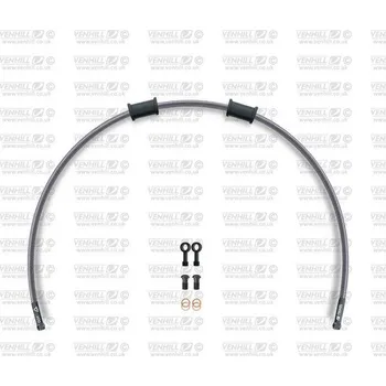 Venhill Hadice zadní brzdy Venhill POWERHOSEPLUS YAM-4005RB (1 hadice v sadě) Průhledné hadice, černé koncovky