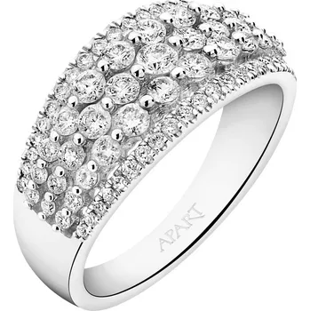 Prsten Prsten z bílého zlata s diamanty - 1,00 ct - ryzost 585 - 160.440