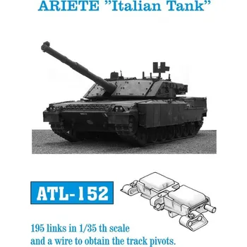 Plastikový model 1/35 ATL-152 ARIETE “Italian Tank” - Friul Model