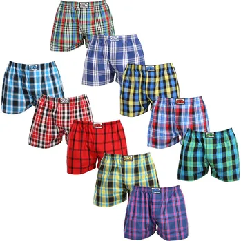 Trenýrky 10PACK pánské trenky Styx klasická guma vícebarevné (10A103140) M Možnost vrácení zboží ZDARMA do 120 dnů!