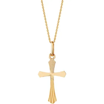 Přívěsek Zlatý přívěsek - kříž - AP536-6681