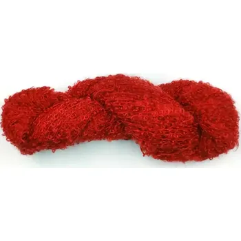 Příze Mohair by Canard Bouclé Mohair Granátové jablko 1013 (Mohérová příze Bouclé Mohair Pomegranate)