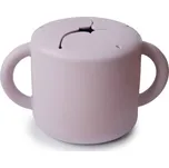 MUSHIE silikonový kelímek na snack Soft Lilac