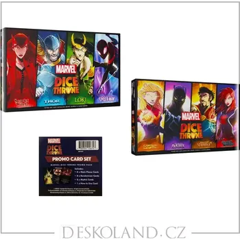 Desková hra Marvel Dice Throne /CZ/ - bundle (REXhry)