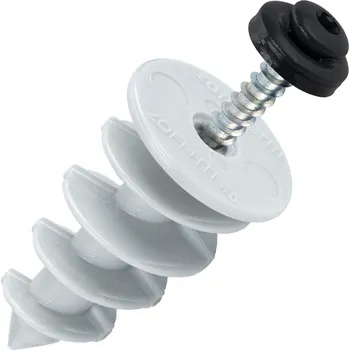 Hmoždinka ZOFITHERM NI Kotvící hmoždinka lišty nopové fólie do zateplení - ANTRACIT 7016, 6 ks/bal - Balení 6 ks