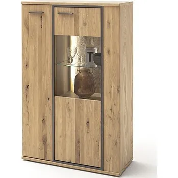 Knihovna Vitrína CAMPINAS IV (Dub Bianco)