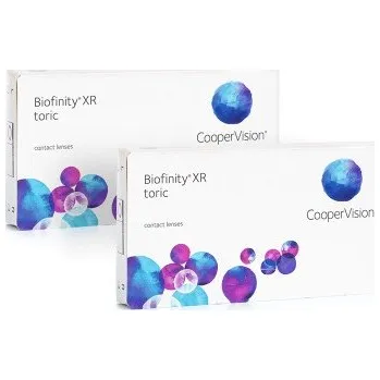 Měsíční kontaktní čočky Biofinity XR Toric (6 čoček) Biofinity