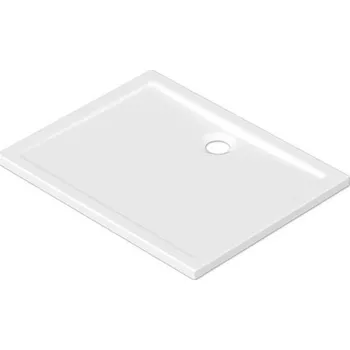 Sprchová vanička Sprchová vanička jungborn Cinque 100 x 80 x 2,5 cm bílá Lesklá 6031840