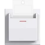 SCHNEIDER ELECTRIC ASFORA Spínač pro hotelové karty, bílá