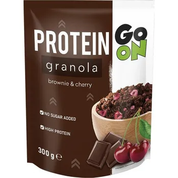 GO ON Nutrion Proteinová granola Brownie a Cherry 300 g