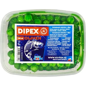 Návnadová surovina KS Fish Nástraha Dipex 100ml Oliheň