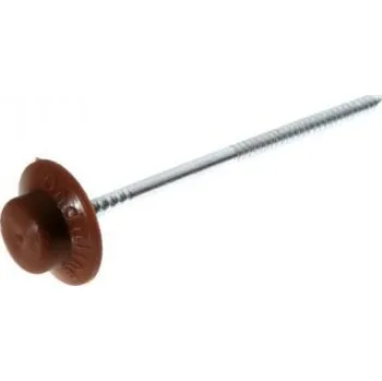 okap Onduline hřeby PVC (100ks) hnědé 2,8 x 65 mm