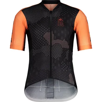 cyklistický dres Pánský cyklistický dres Maloja PushbikersM Race 1/2 black S