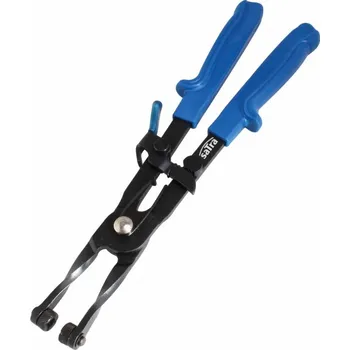 Kleště Kleště na samosvorné hadicové spony, otočné, délka 230 mm - SATRA S-EK1201