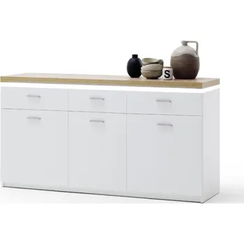 Komoda Komoda CALI I (Bílá + Dub)