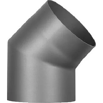 Kouřovod Morafis - Sever Koleno 45° krátké 150mm šedé