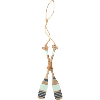 Vánoční dekorace Autronic Veslo, dřevěná dekorace - ZA806958