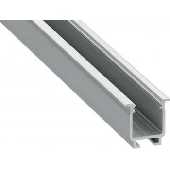LED lišta LEDLabs LED profil LUMINES typ W stříbrný eloxovaný 3m