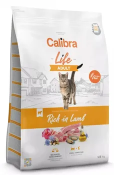 Krmivo pro kočku Calibra Life Cat Adult Rich in Lamb 1,5 kg