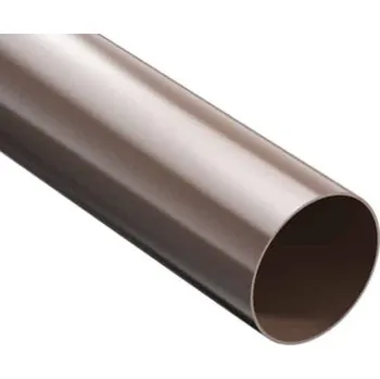 okap Svod okapový 80mm x 1m, hnědý RAL 8028