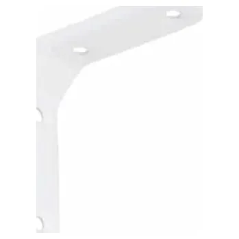 Tesařské kování WSM 75 konzole 75×75 mm bílá