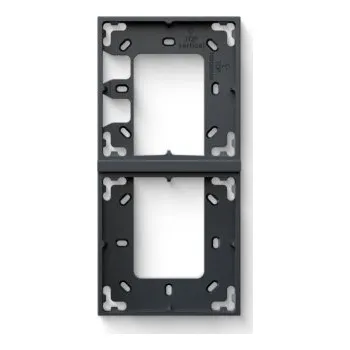 Videoserver LOXONE 100490 Montážní rámeček 2 moduly antracitová