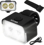 Přední svítilna na kolo 2xLED USB-C 5 režimů 300lm IPX6 VAYOX