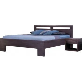 Postel Manželská postel MESSINA 180 cm buk cink