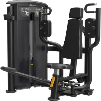 Posilovací stroj IMPULSE Pectoral - černý rám + černé čalounění Posilovací stroj Pectoral 72 kg - BLACK