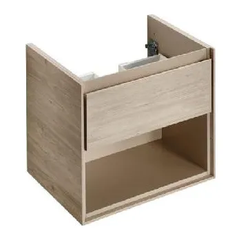 Koupelnový nábytek Ideal Standard Connect Air - Skříňka pod umyvadlo, 60x44x52 cm, dekor světlé dřevo/světlá hnědá mat E0826UK