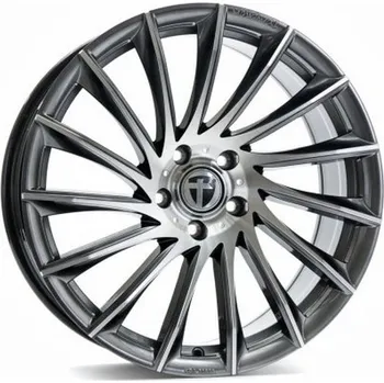 Alu kolo Alu kola TOMASON tn16 dark hyperblack polished 8x18" 5x100 ET35 63,4
