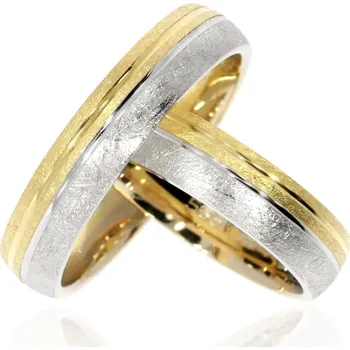 Prsten Zlatnictví Helios Zlaté snubní prsteny CE-3018