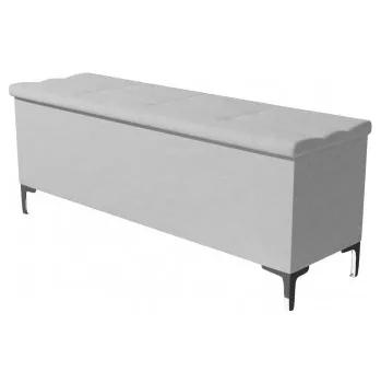 Taburet Čalouněný taburet CLAUDIA prošívaný 140 cm, MATERASSO