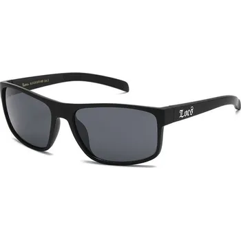 LOCS ovální sluneční brýle Černé Matné Olympic eyewear LOC91200-MB