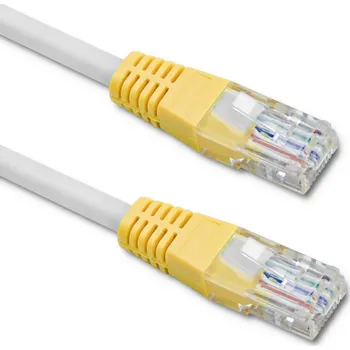 Síťový kabel QOLTEC Patch cord RJ45 vidlice,z obou stran U/UTP 5 lanko CCA 10m