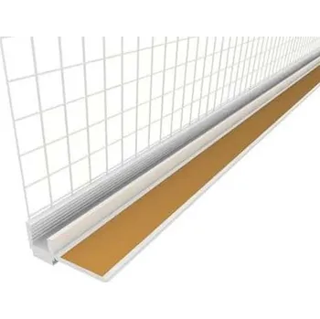 Stavební profil Začišťovací profil s tkaninou 6 mm (1,6 m)