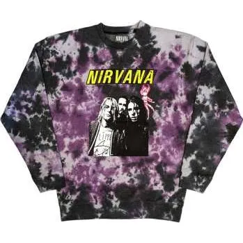 Pánská mikina Merch Nirvana: Nirvana Unisex Sweatshirt: Flipper (wash Collection) (small) S