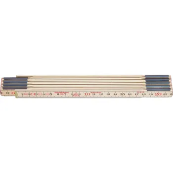 metr Skládací metr bříza 2m přírodní hultafors 480205/59-2-10