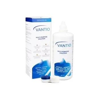 Kontaktní čočky Roztoky na kontaktní čočky Vantio Multi-Purpose 360 ml s pouzdrem Vantio roztoky pro kontaktní čočky