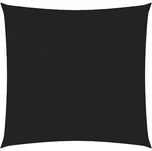 Petrashop Stínící plachta 160 g/m² černá 5 x 5 m HDPE Černý311718