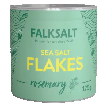 Kuchyňská sůl Mořská vločková sůl rozmarýnová 125g Falksalt