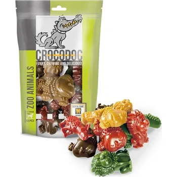 Crocodog žvýkací pamlsky ZOO ANIMALS 300 g