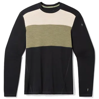 Pánské termo spodní prádlo Spodní prádlo SMARTWOOL M CLASSIC THERMAL MRN BL COLORBL CREW B Man velikost S