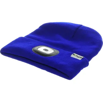 Čepice RLB 102 SVÍTÍCÍ ČEPICE NAB. MODRÁ RETLUX