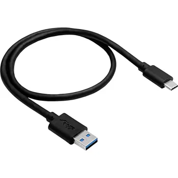 Mobilní telefon Akyga USB kabel USB-A zástrčka, USB-C ® zástrčka 1.00 m černá AK-USB-15