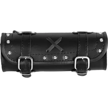 Zavazadlo na motocykl TXR Kožená rolka na motorku V3 Mini (Zapínání pomocí dvou přezek, řemínky pro upevnění, vyrobeno v EU)