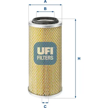 Autodíl Vzduchový filtr UFI 27.881.00